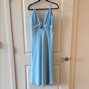Alexia Admor Blue Wedding Guest Dress